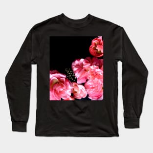 neon roses scarf Jackie Smith Long Sleeve T-Shirt